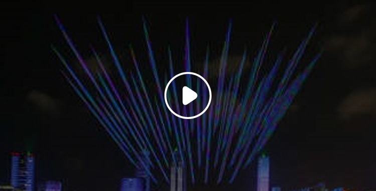 2020央視春晚無人機(jī)編隊(duì)表演記錄片-1500架